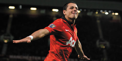 Review: Chicharito Bawa MU Melaju di Piala Liga