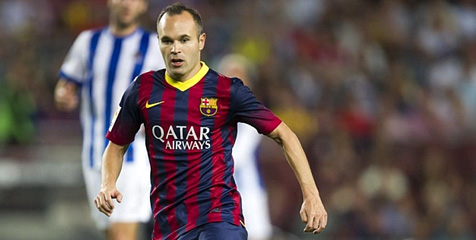 Iniesta Tak Merasa Barca Main Buruk