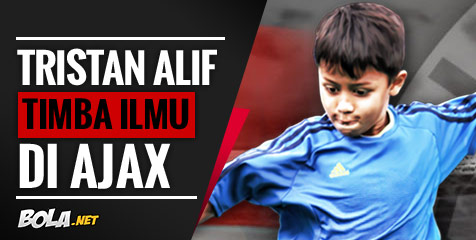 Tristan Alif Timba Ilmu di Ajax Amsterdam