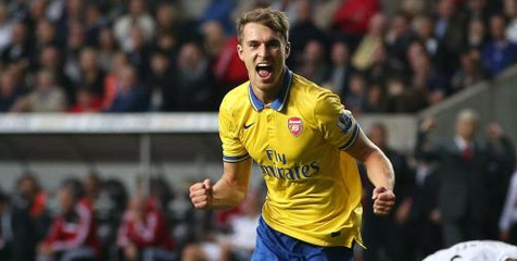 Ramsey Tak Gentar Atmosfir Signal Iduna Park