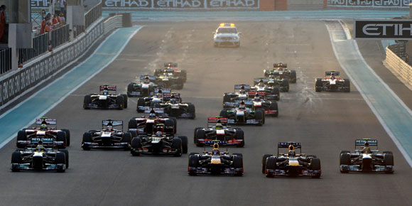 f1 2012 abu dhabi highlights