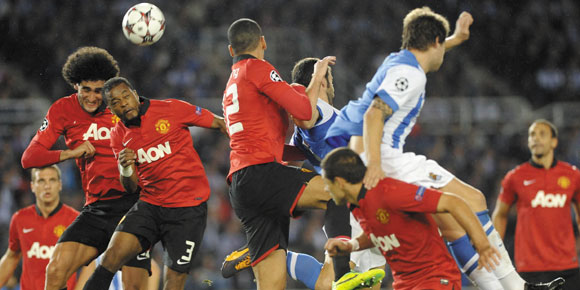 Highlights UCL: Real Sociedad 0-0 Manchester United  