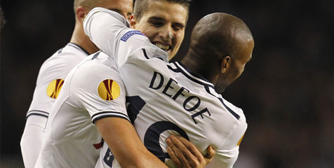 Defoe Pecahkan Rekor Gol Spurs di Eropa