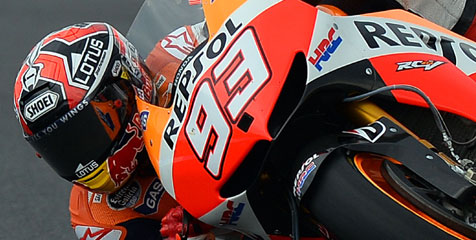 Marquez Asapi Lorenzo di Latihan Pertama MotoGP Valencia