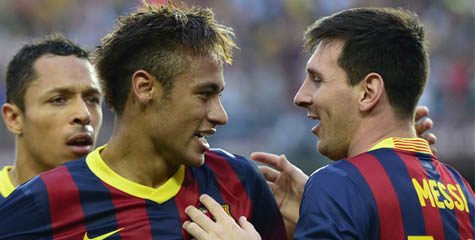 Duo Messi-Neymar Disebut Adriano Paling Top - Bola.net