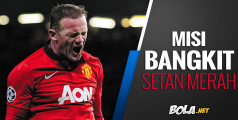 Rooney Masih Yakin United Bakal Pertahankan Gelar