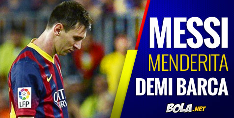 'Messi Menderita Demi Barca'