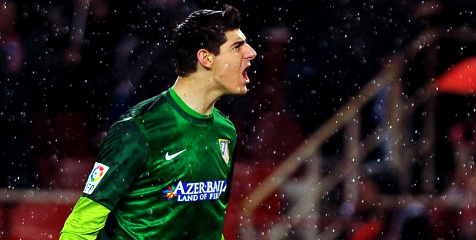 Eks Kiper Madrid Sarankan Barca Rekrut Courtois