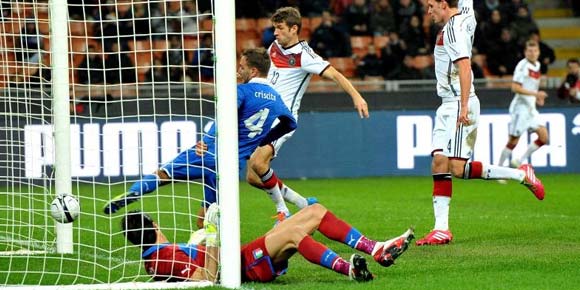 Highlights Friendly: Italia 1-1 Jerman