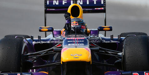 Vettel Sukses Menangi Formula 1 GP Austin