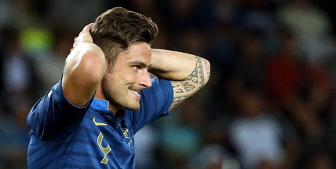 Ditekuk Ukraina, Giroud Tersinggung Berat