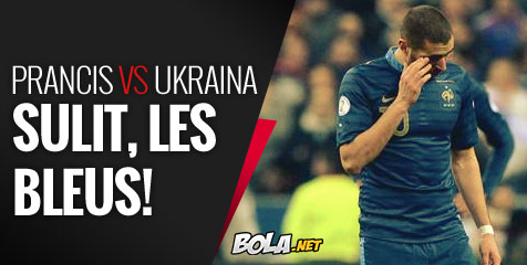 Preview: Prancis vs Ukraina, Berat Untuk Les Bleus