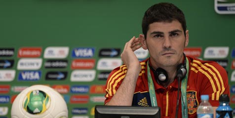 Casillas Senang Bisa Bahagiakan Rakyat Spanyol