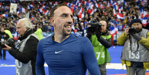 Ribery: Kami 'Tampar' Ukraina