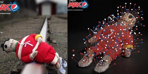 'Santet' Ronaldo, Pepsi Swedia Minta Maaf