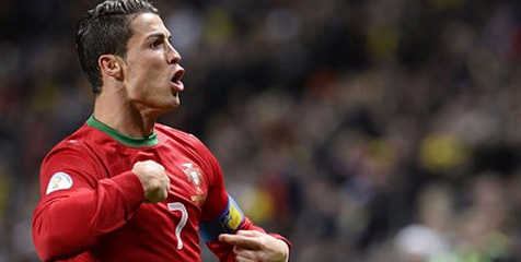 Hat-trick Ronaldo Buatnya Diunggulkan di Ballon d'Or