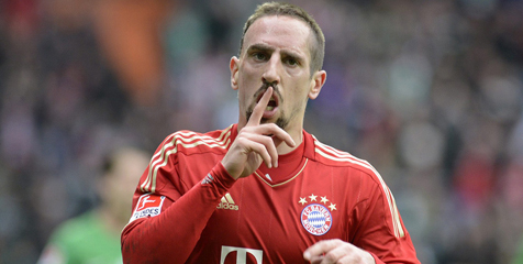 Lawan Dortmund, Ribery Dipastikan Absen