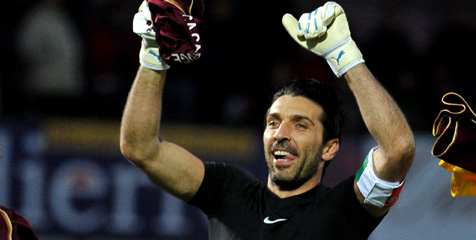 Buffon Tembus Penampilan ke 500 di Serie A