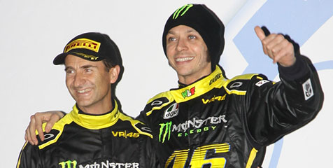 Valentino Rossi Runner Up di Monza Rally Show 2013