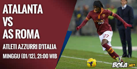 Preview: Atalanta vs Roma, Tuan Rumah Timpang