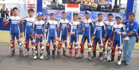 Tim Yamaha Indonesia Juara YACR Ke-10