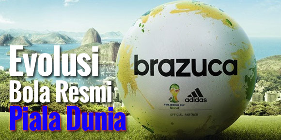 Evolusi Bola Resmi Piala Dunia