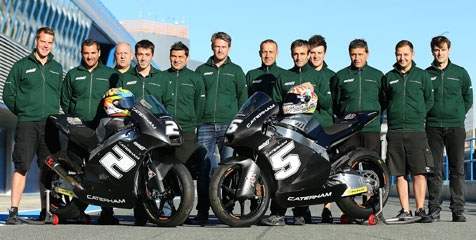 Debut di Moto2 2014, Caterham Bidik MotoGP 2016