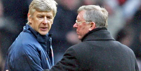 Wenger, Ferguson, Moyes Akur Foto Bersama Wenger, Ferguson, Moyes Akur Foto Bersama