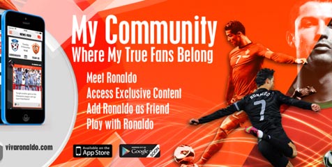 Cristiano Ronaldo Luncurkan Situs Jejaring Sosial Sendiri
