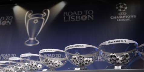 Hasil Drawing Babak 16 Besar Liga Champions 2013-14