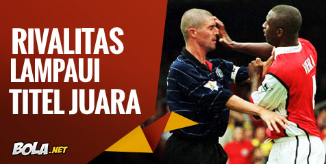 Henry: Rivalitas Arsenal - MU Melebihi Titel Juara Henry: Rivalitas Arsenal - MU Melebihi Titel Juara
