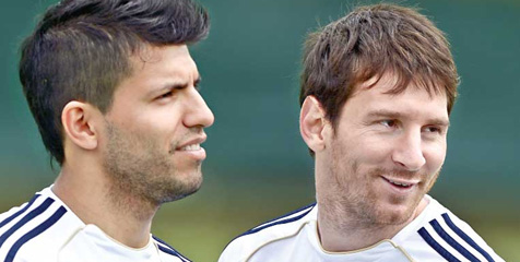 'Aguero dan Messi Sudah Saling Lempar Psywar'