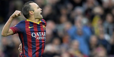 Inilah Harapan Iniesta di Tahun 2014