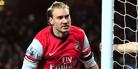 Arteta: Bendtner Tajam dan Berbahaya