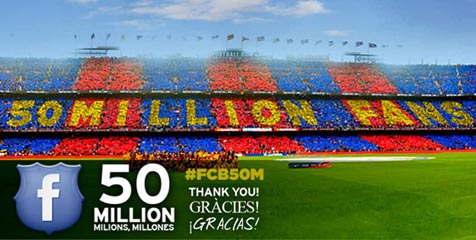 Fans Terbesar Barca di Facebook Datang Dari Indonesia