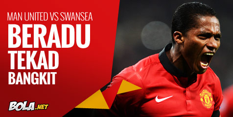 Preview: Man United vs Swansea, Adu Tekad Bangkit