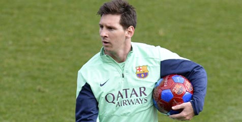 Messi: Senang Bisa Berlatih Bersama Lagi