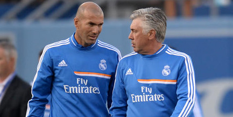 Ancelotti Kagumi Talenta Zidane Poles Striker 