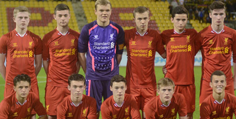 Liverpool U-17 Kalahkan Frenz United Indonesia 3-2