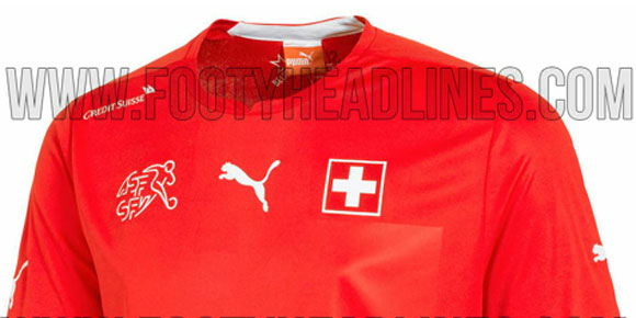 Bocoran Jersey Swiss Piala Dunia 2014