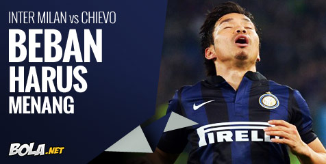 Preview: Inter vs Chievo, Beban Harus Menang