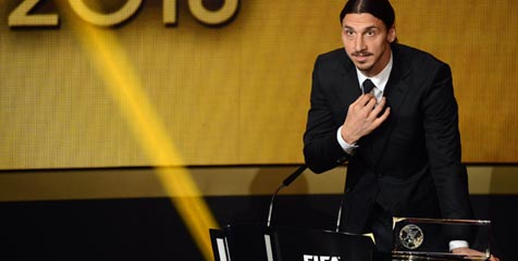 Zlatan Tak Ingin Gol Indahnya Dicontek Pemain Lain