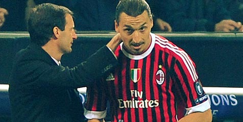 Ibra Kirim Simpati untuk Allegri