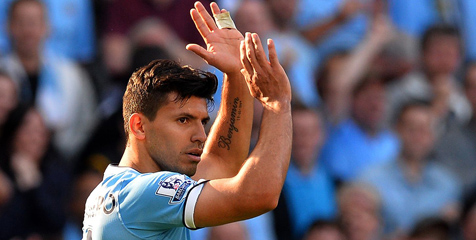 Aguero Siap Main Lawan Barcelona