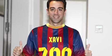 Xavi Bakal Jalani Laga ke-700