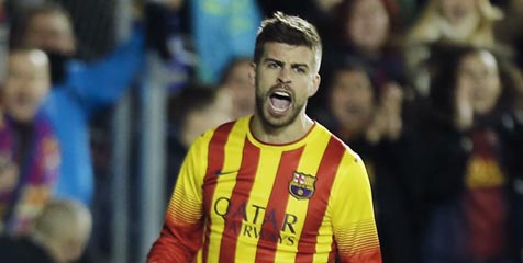 Pique: Wasit Sengaja Lemahkan Barca