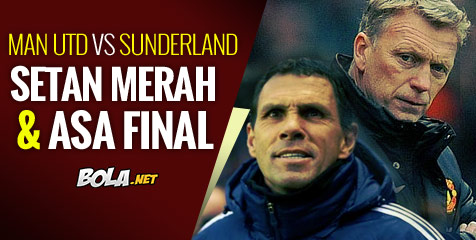 Preview : Man United vs Sunderland, Asa Terakhir