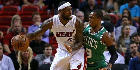 Rondo Belum Maksimal, Celtics Takluk di Tangan Heat