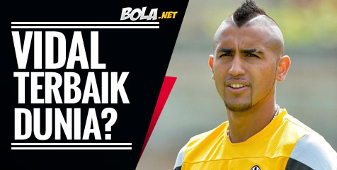 Vidal: Saya Gelandang Terbaik Dunia