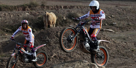 Jelang Uji Coba, Marquez-Pedrosa Latihan Bareng